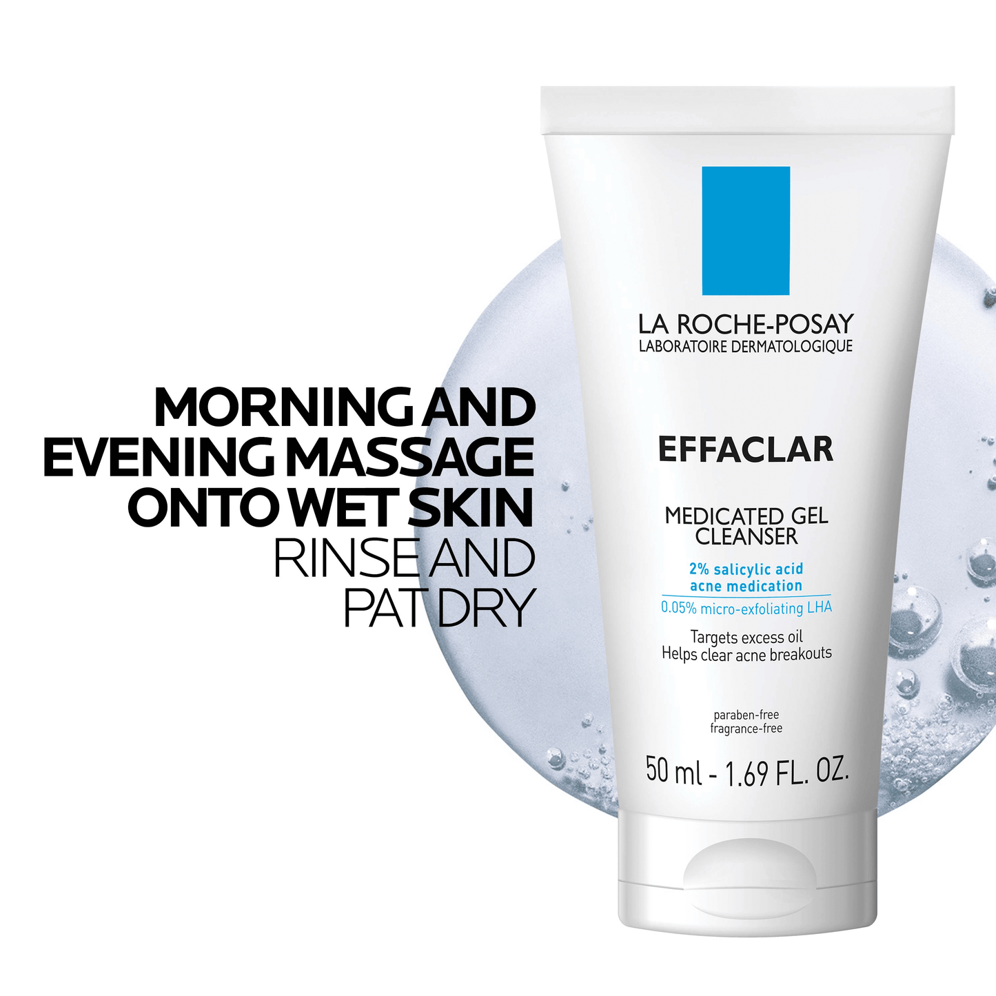 Effaclar Medicated Acne Face Wash, 1.69 Fl Oz