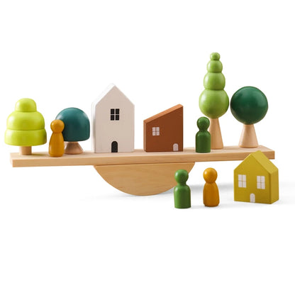 Montessori sensory stacking toys for babies