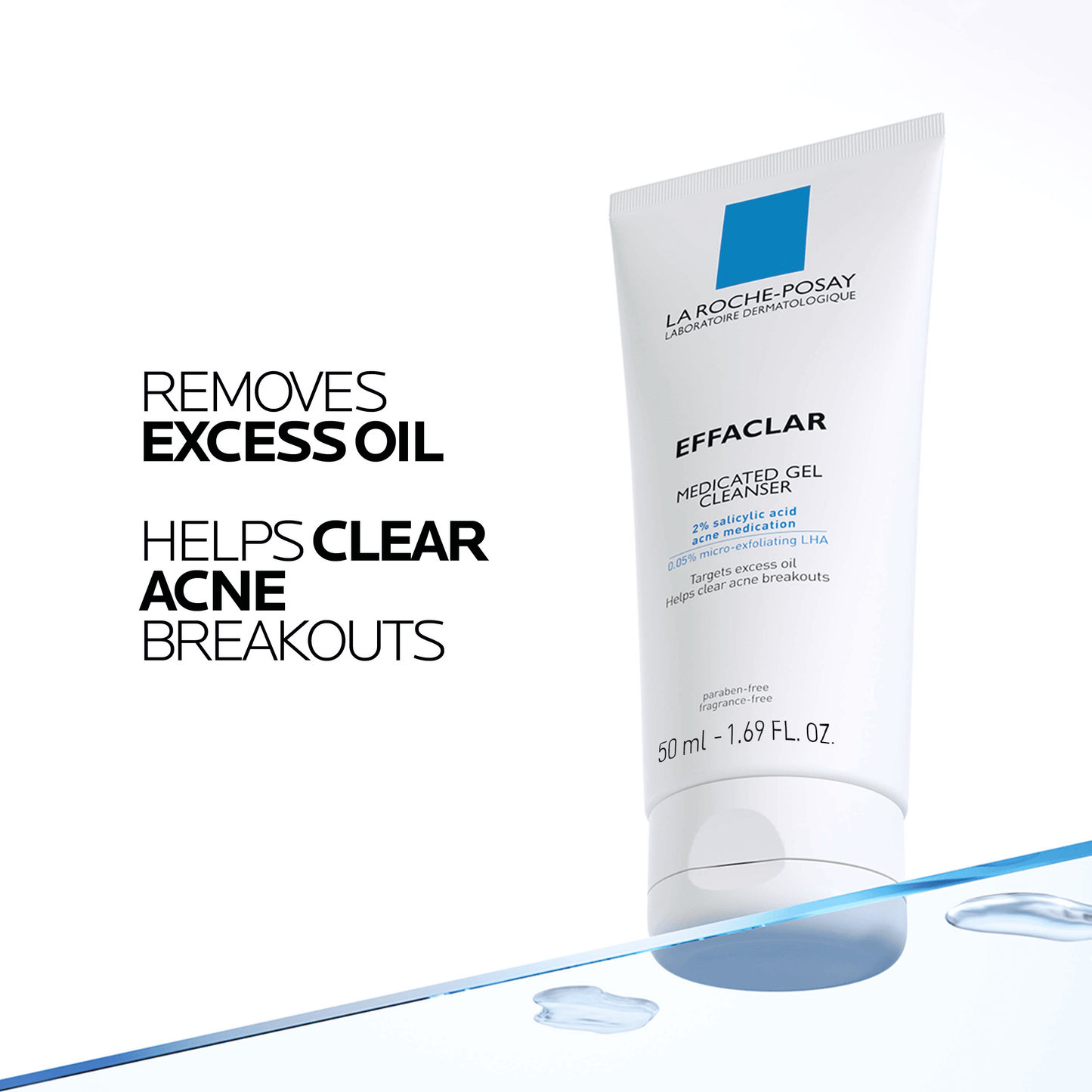 Effaclar Medicated Acne Face Wash, 1.69 Fl Oz