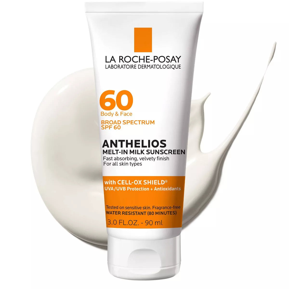 La Roche-Posay Anthelios Melt-In-Milk Sunscreen Lotion for Face and Body - SPF 60