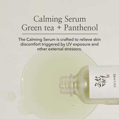 Beauty of Joseon Calming Serum Green Tea Panthenol Soothing, 30Ml(Exp 04/08/27)