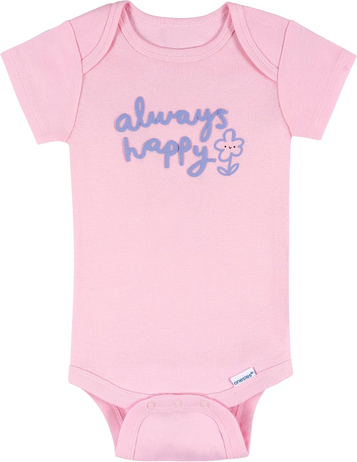 Baby Girls' 8-Pack Short Sleeve Mix & Match Bodysuits