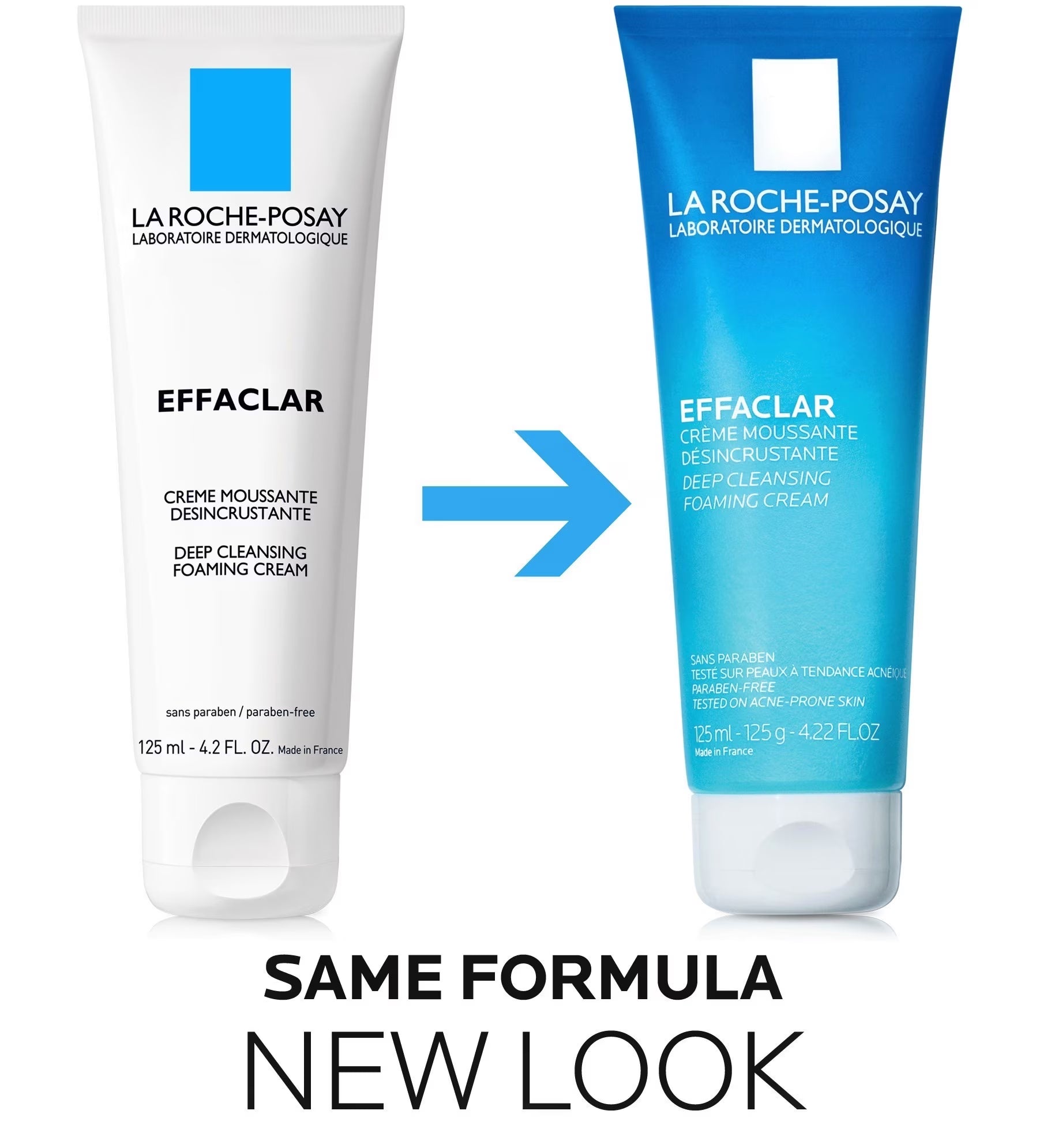 Effaclar Cream Cleanser for Oily Skin, 4.22 Fl Oz