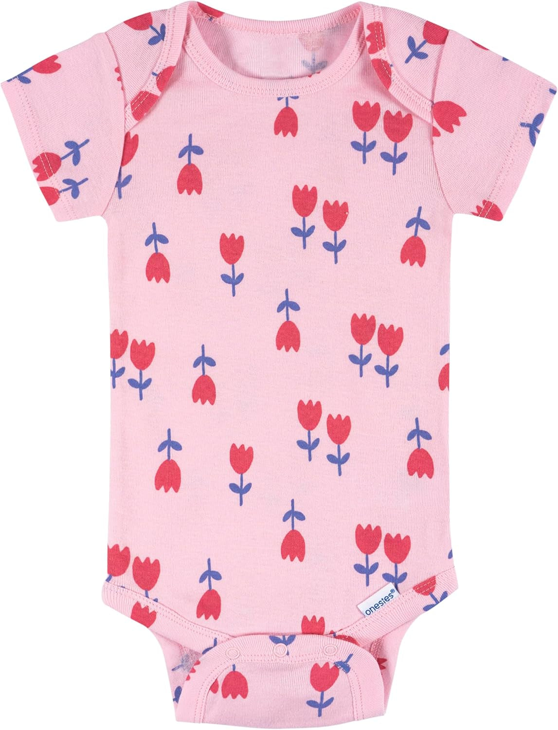 Baby Girls' 8-Pack Short Sleeve Mix & Match Bodysuits
