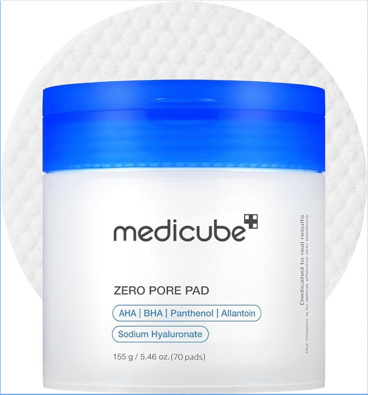 Revitalize Your Skin with Medicube Zero Pore Pads 2.0 - 70 Dual-Textured Facial Toner Pads for Exfoliation and Pore Minimization