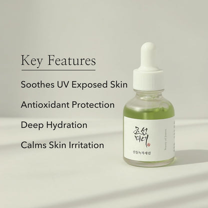 Beauty of Joseon Calming Serum Green Tea Panthenol Soothing, 30Ml(Exp 04/08/27)