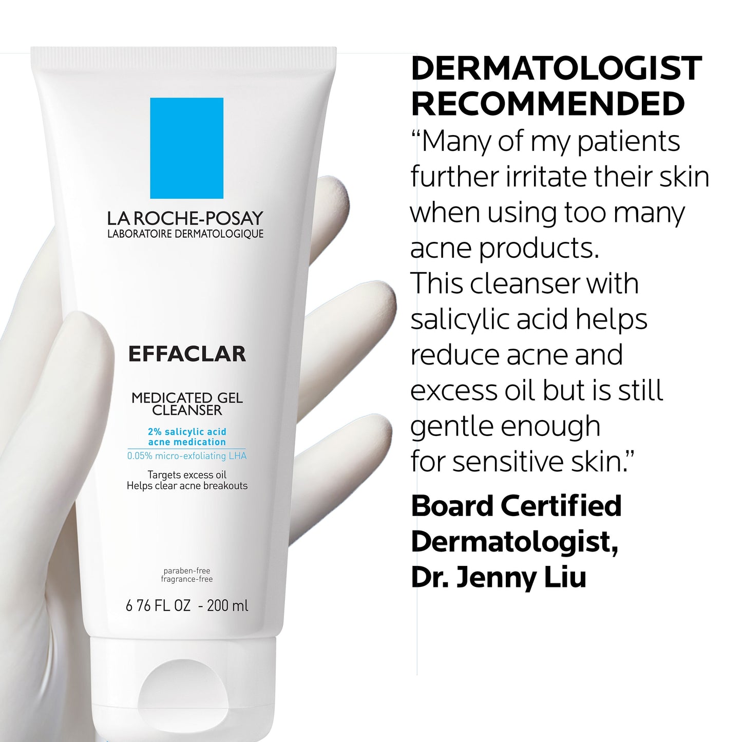Effaclar Medicated Acne Face Wash, 1.69 Fl Oz