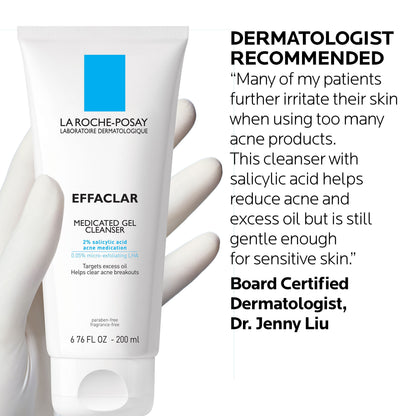 Effaclar Medicated Acne Face Wash, 1.69 Fl Oz