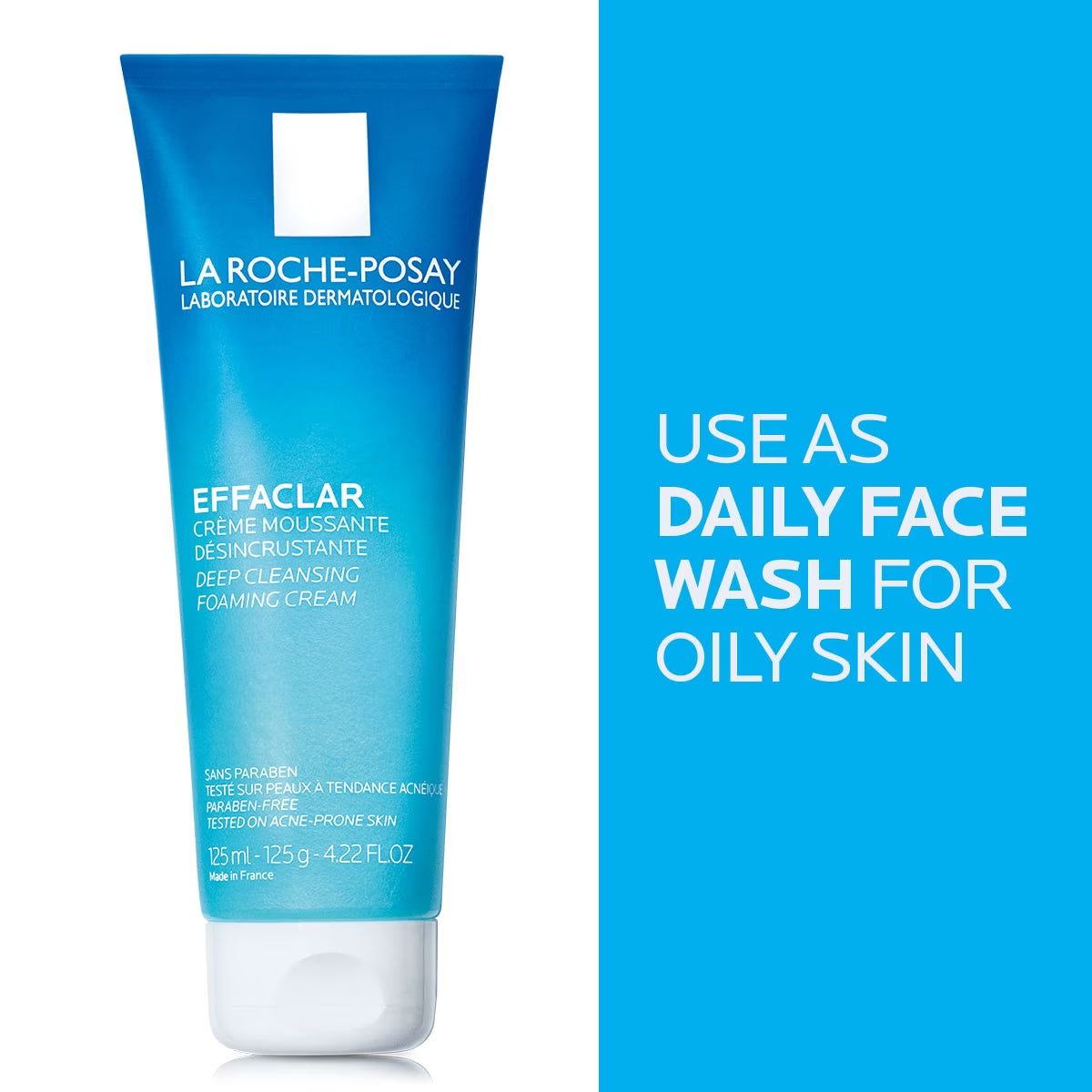 Effaclar Cream Cleanser for Oily Skin, 4.22 Fl Oz